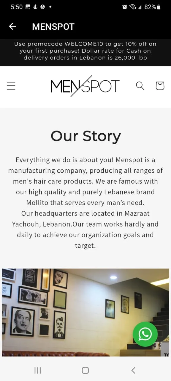 MENSPOT | Indus Appstore | Screenshot