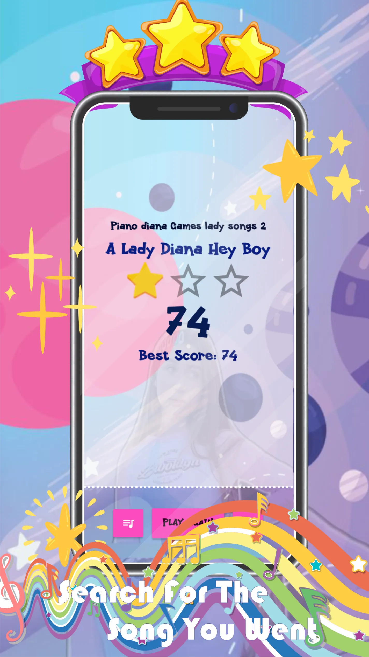 Piano diana Games lady songs | Indus Appstore | Screenshot