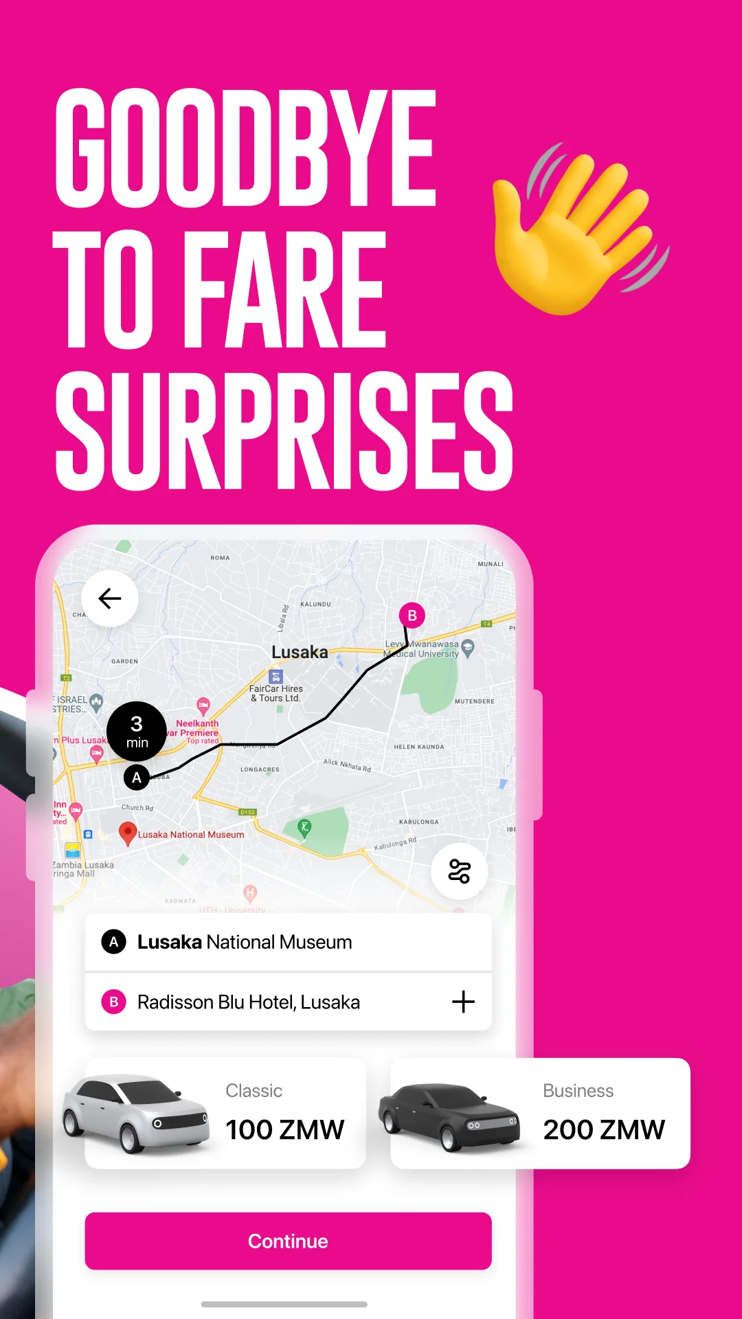 GO: Cab in Lusaka & Kitwe | Indus Appstore | Screenshot