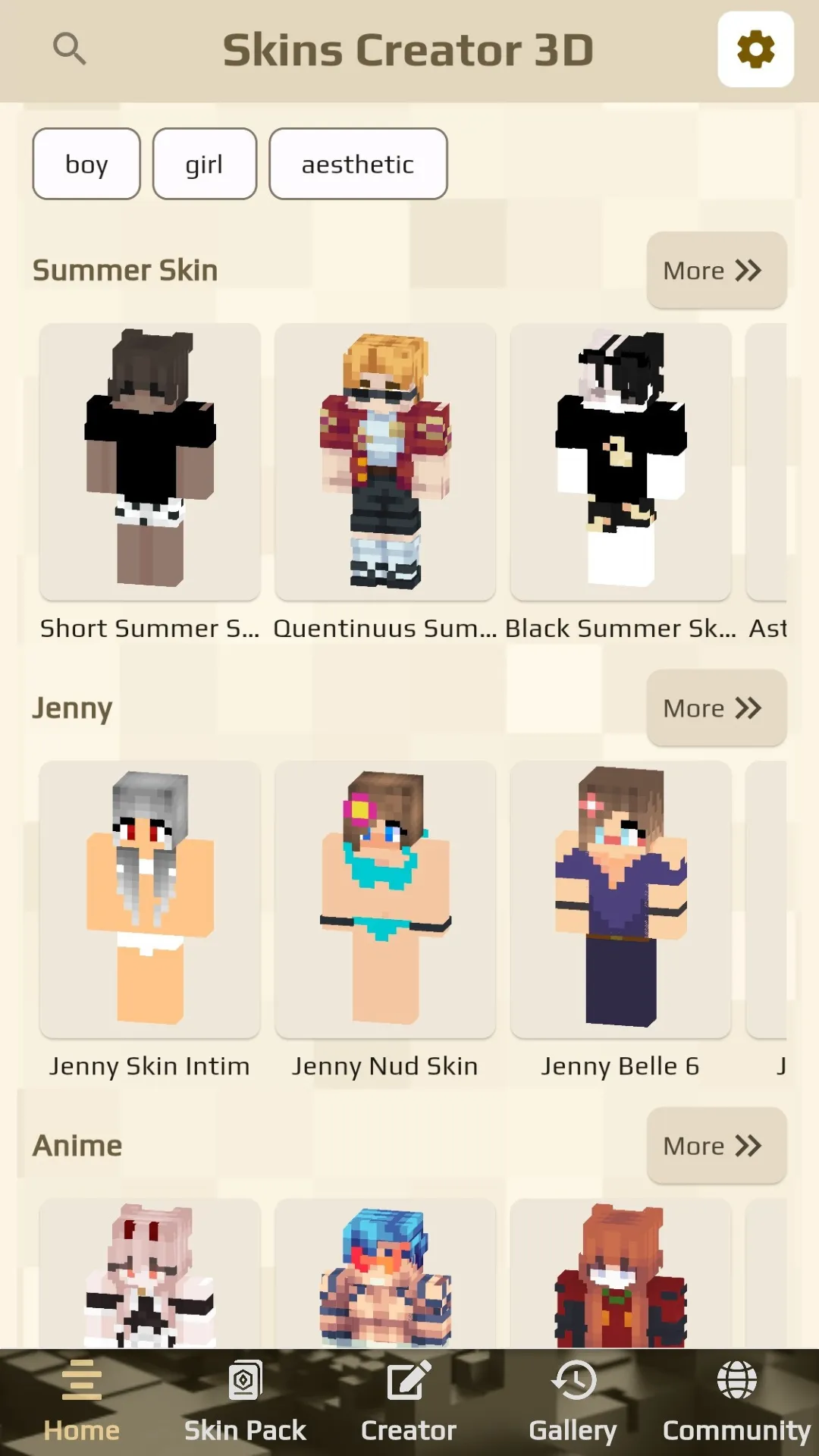 Skins Maker for Minecraft PE | Indus Appstore | Screenshot