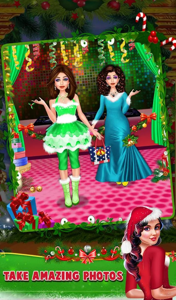 Christmas Fashion Salon Makeup | Indus Appstore | Screenshot