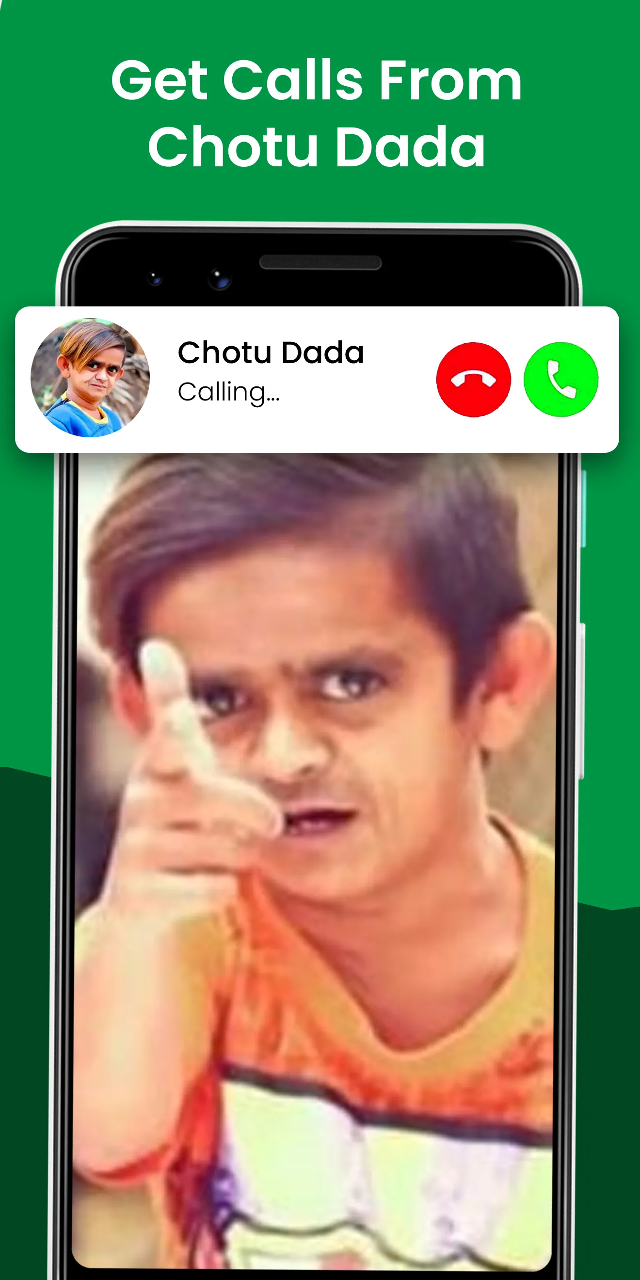 Chotu Dada Fake Call & Chat | Indus Appstore | Screenshot