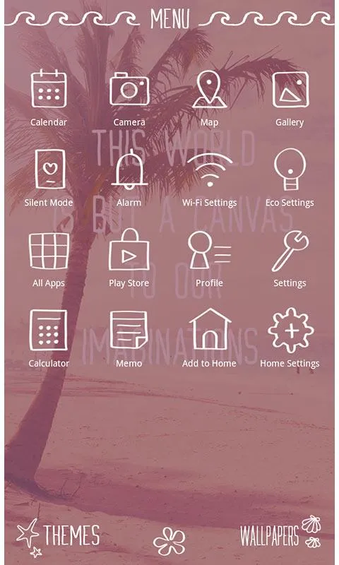 Palm Tree in Hawaii  Theme | Indus Appstore | Screenshot