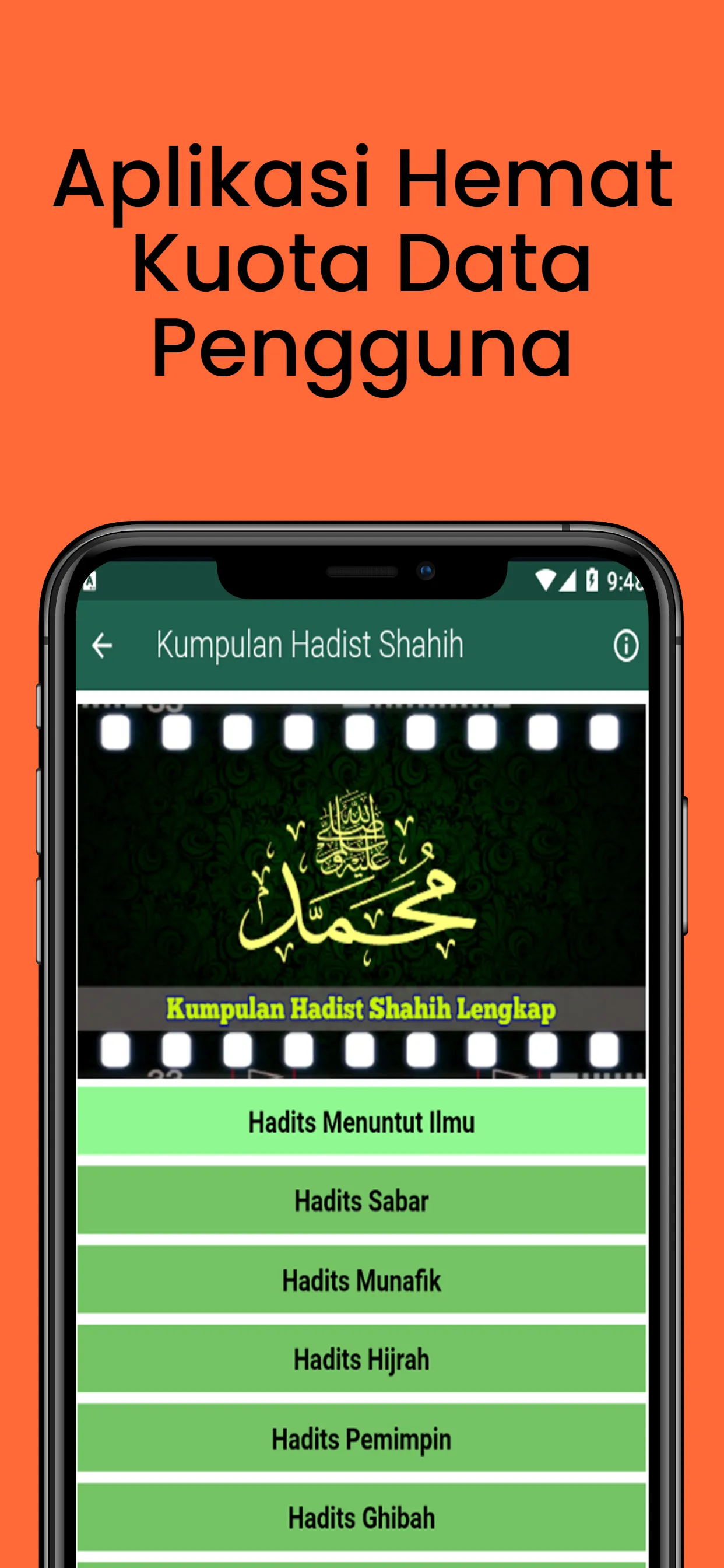 Kumpulan Hadist Shahih Lengkap | Indus Appstore | Screenshot