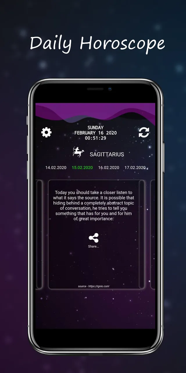 Daily Horoscope Juno | Indus Appstore | Screenshot