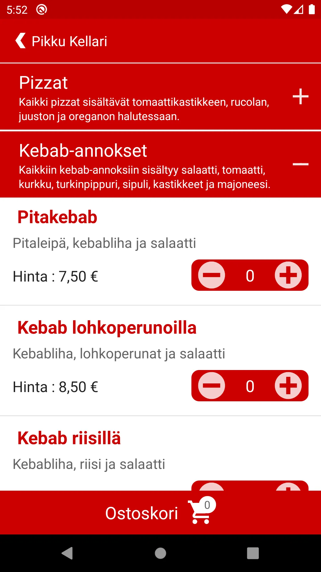 Ravintola Pikku Kellari | Indus Appstore | Screenshot