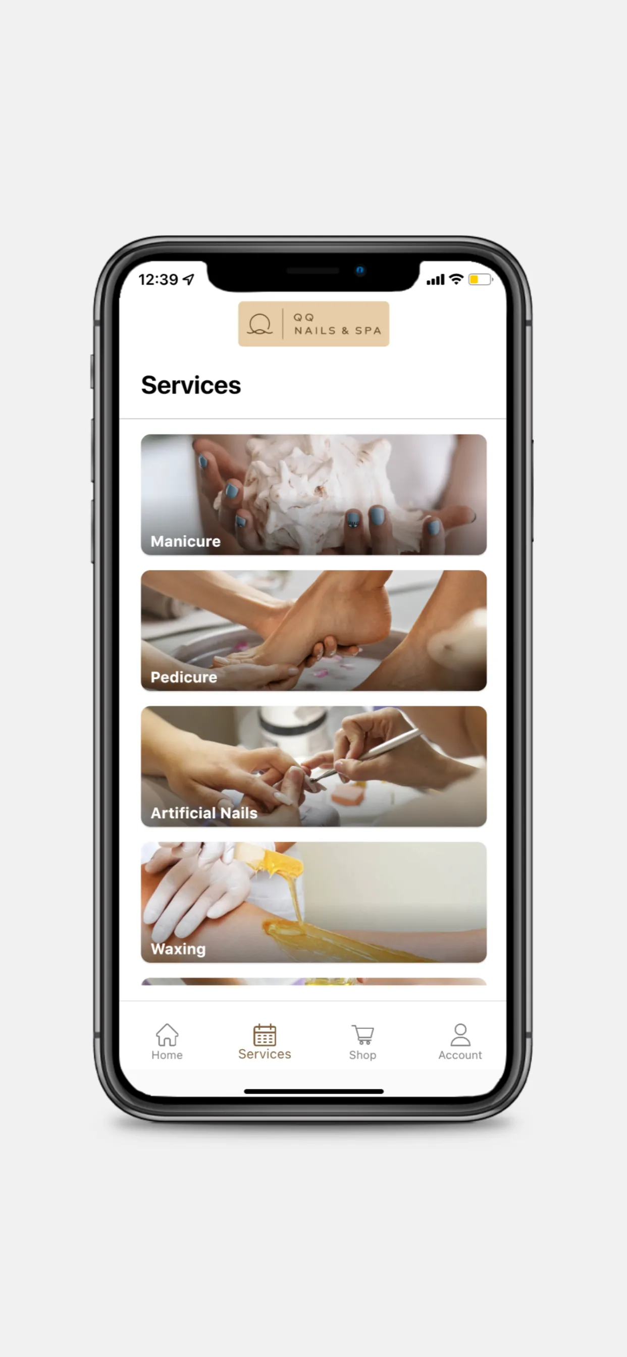 QQ NAILS AND SPA | Indus Appstore | Screenshot