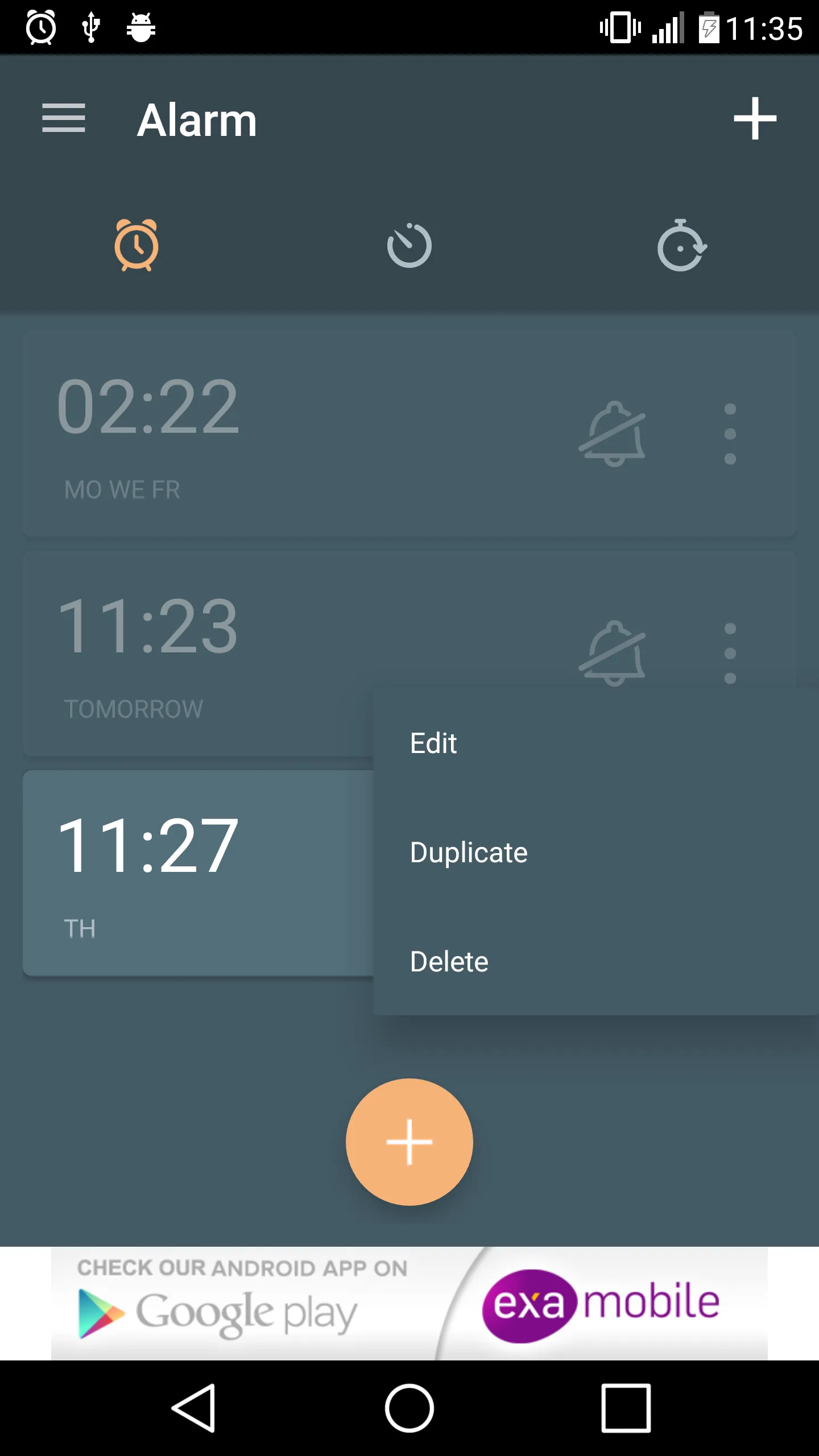 Alarm Clock Timer & Stopwatch | Indus Appstore | Screenshot