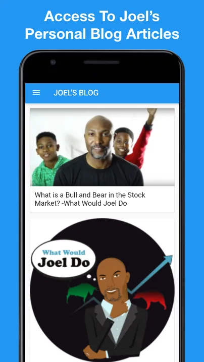 What Would Joel Do App | Indus Appstore | Screenshot