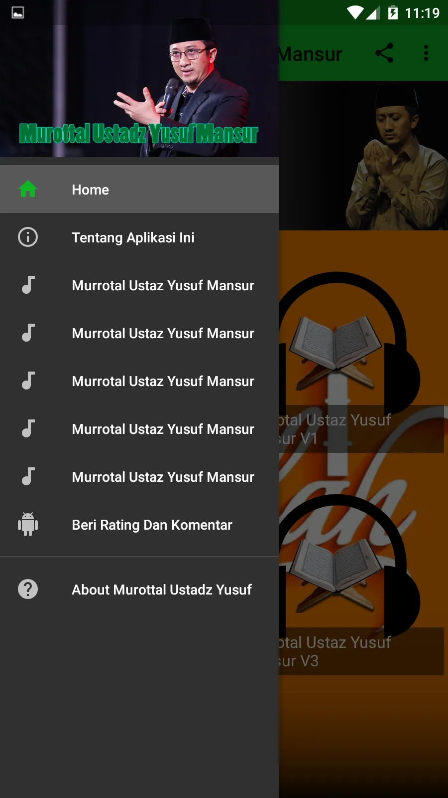 Murottal Ustadz Yusuf Mansur | Indus Appstore | Screenshot