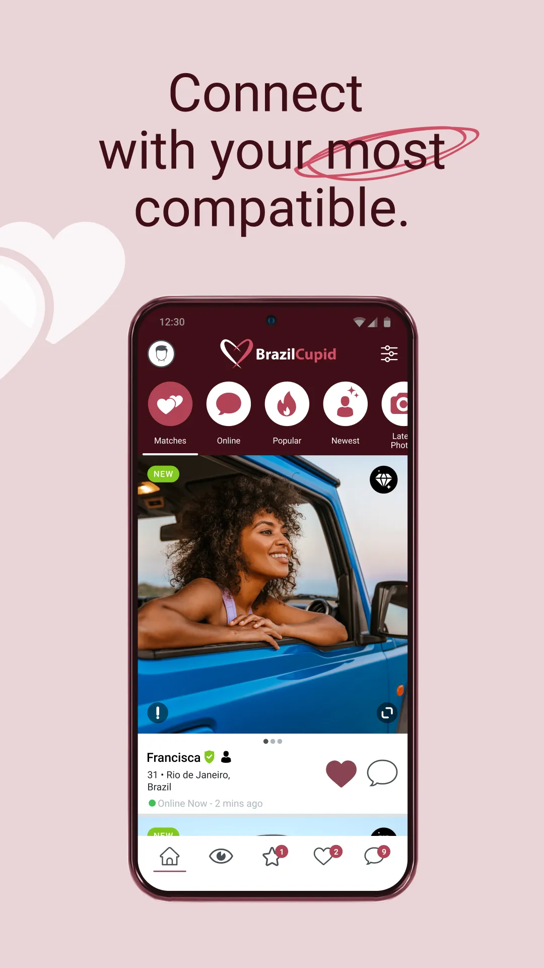 BrazilCupid: Brazilian Dating | Indus Appstore | Screenshot