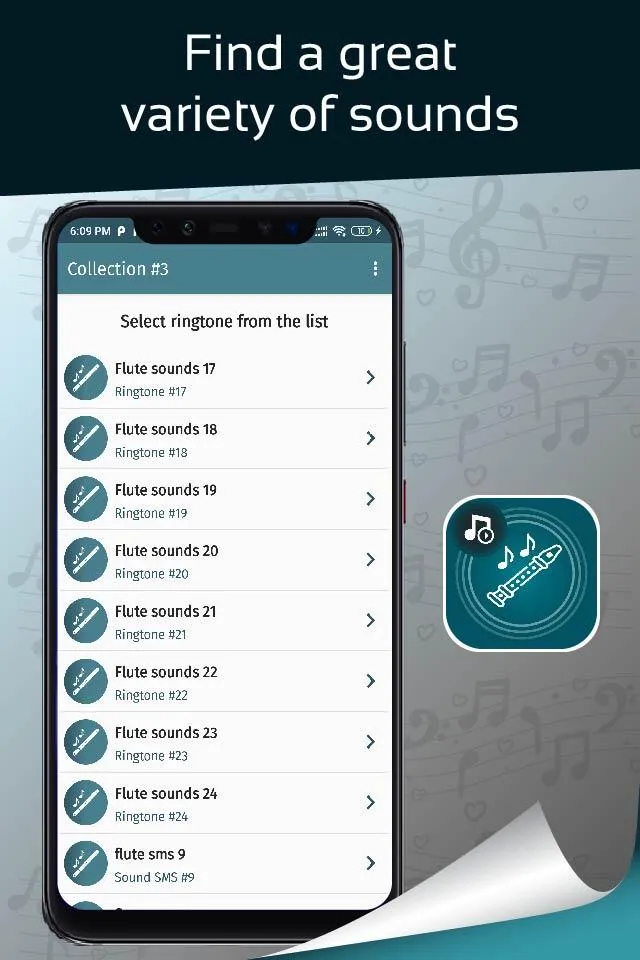 Flutes ringtones | Indus Appstore | Screenshot