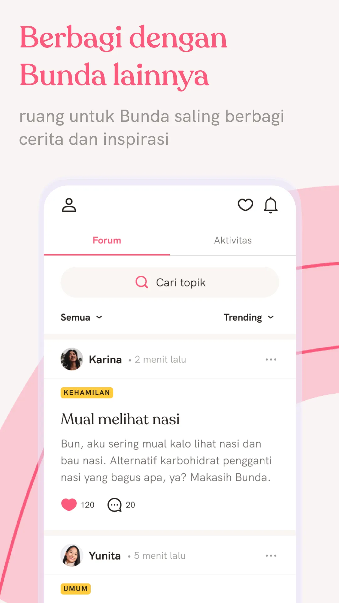 Diary Bunda Aplikasi Kehamilan | Indus Appstore | Screenshot