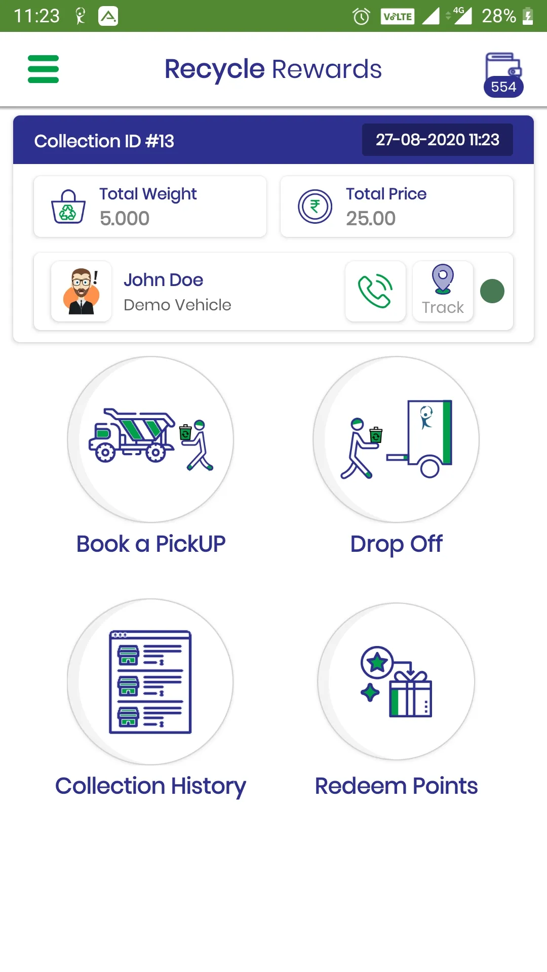 Recycle-Rewards | Indus Appstore | Screenshot