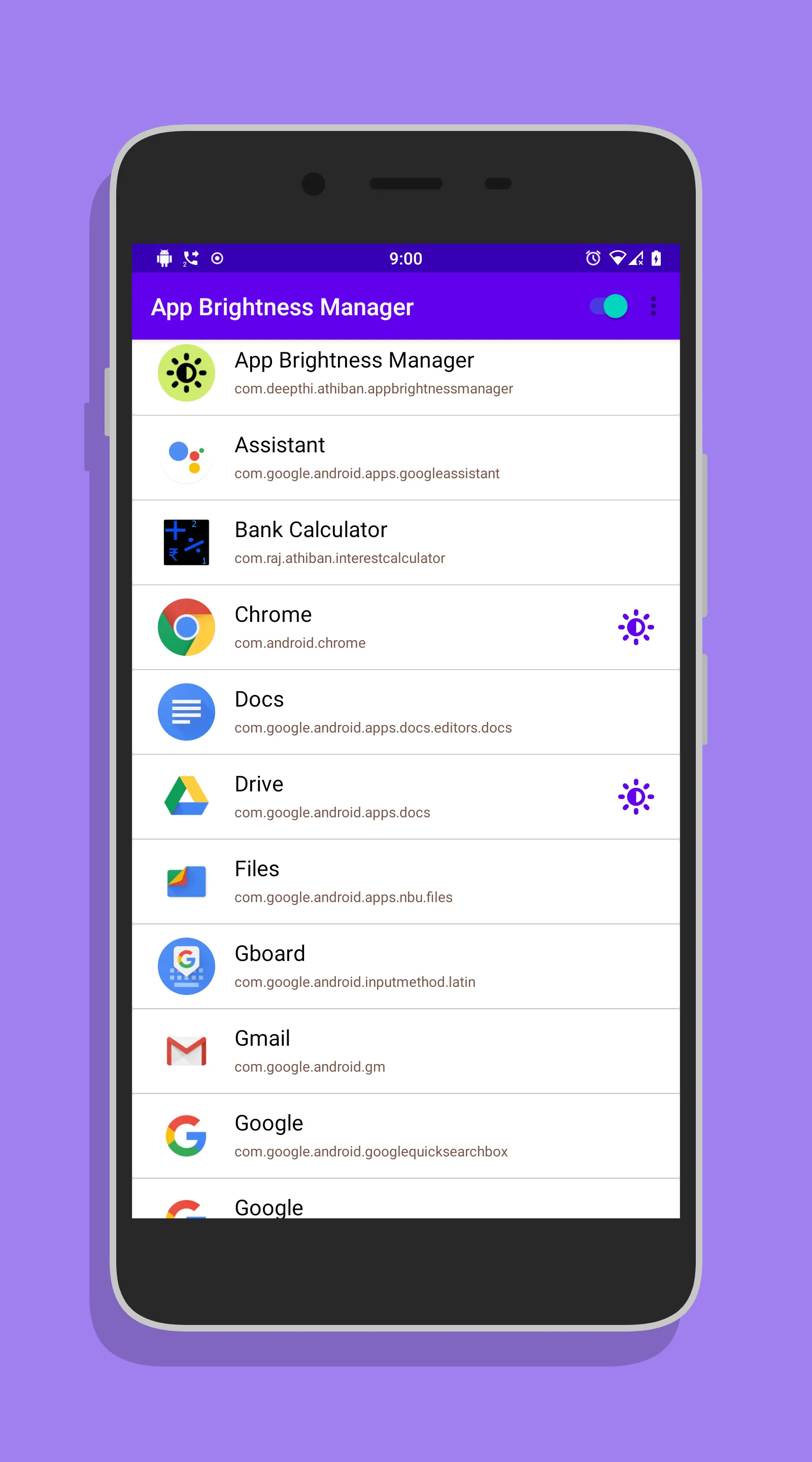 App Brightness Manager | Indus Appstore | Screenshot