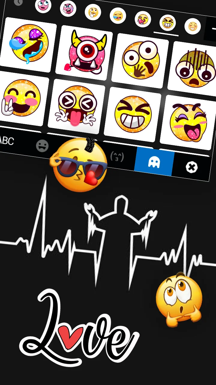 Jesus Heartbeat Keyboard Backg | Indus Appstore | Screenshot