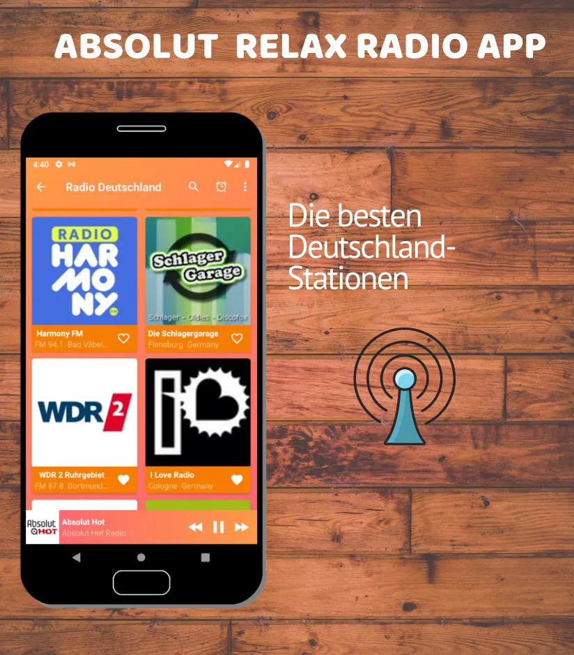 Absolut Relax Radio App | Indus Appstore | Screenshot