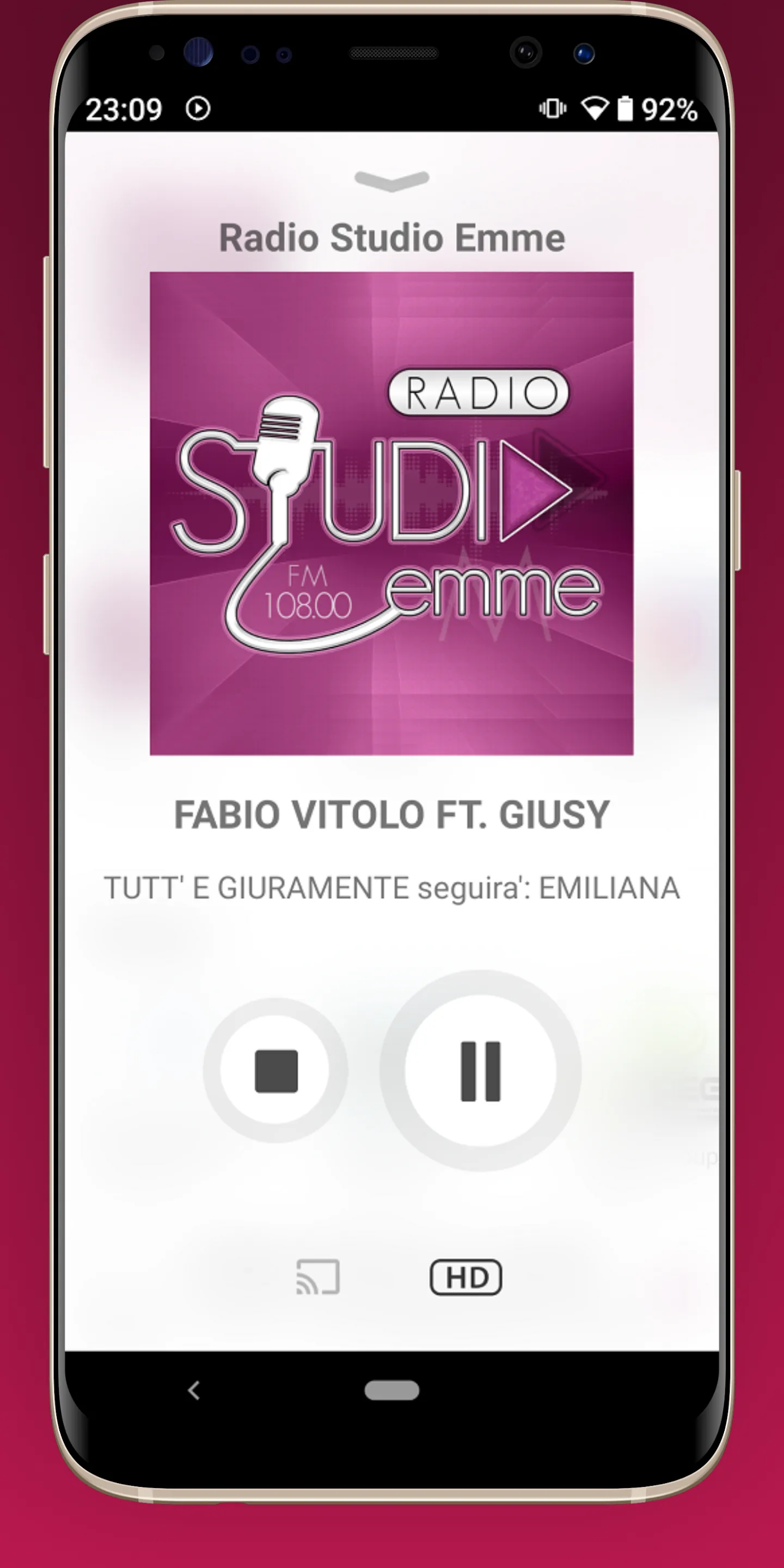 Radio Studio Emme | Indus Appstore | Screenshot