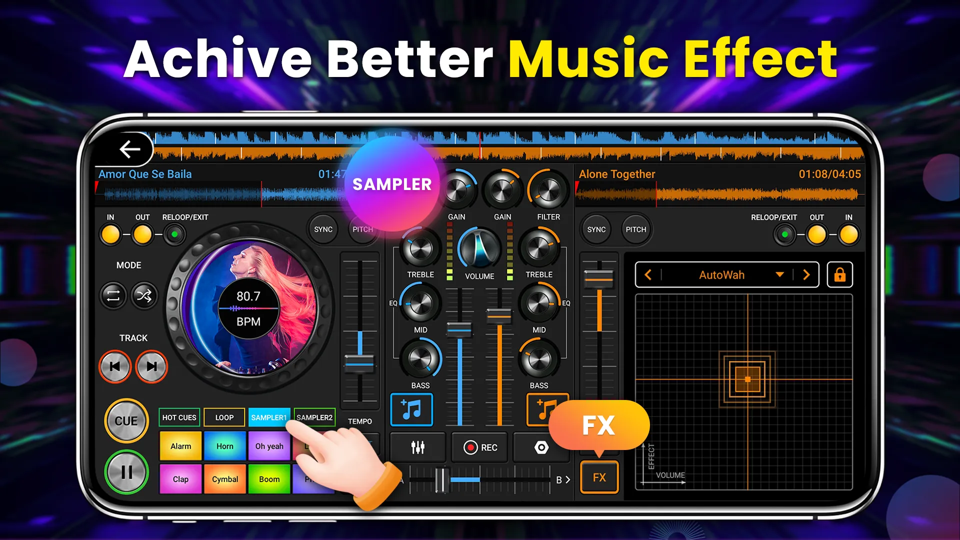 DJ Music Mixer - 3D DJ Player | Indus Appstore | Screenshot