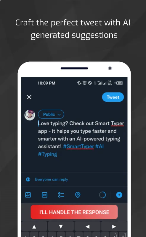 Smart Typer - AI Keyboard | Indus Appstore | Screenshot