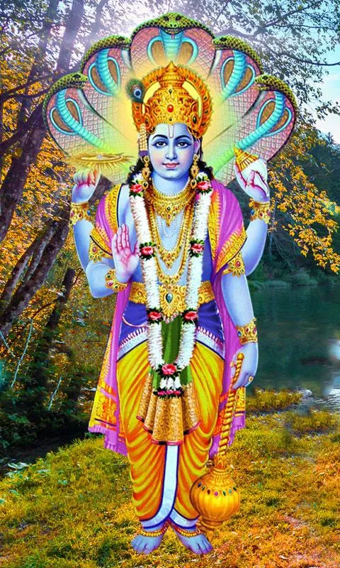 God Vishnu Live Wallpaper | Indus Appstore | Screenshot