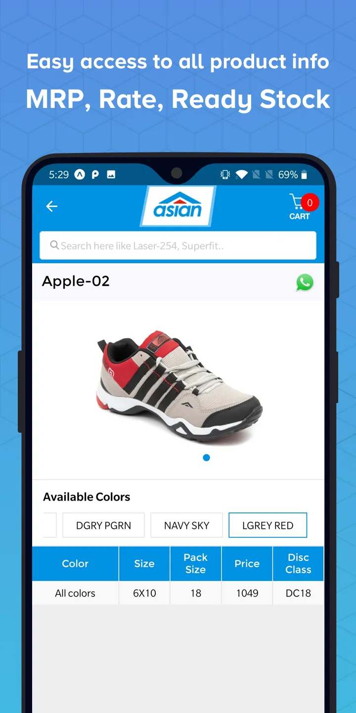 Asian Footwears | Indus Appstore | Screenshot