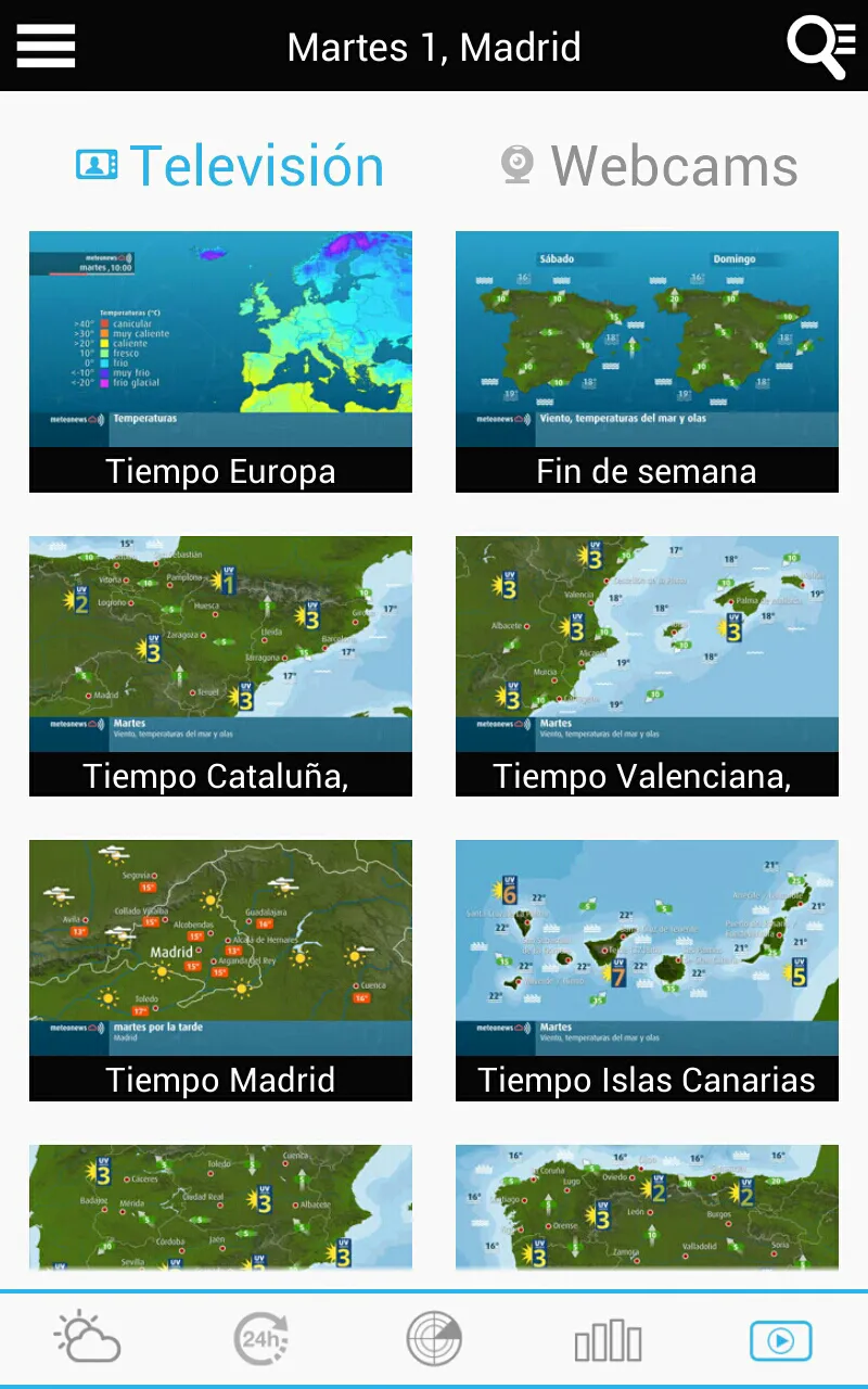 Weather for Spain | Indus Appstore | Screenshot