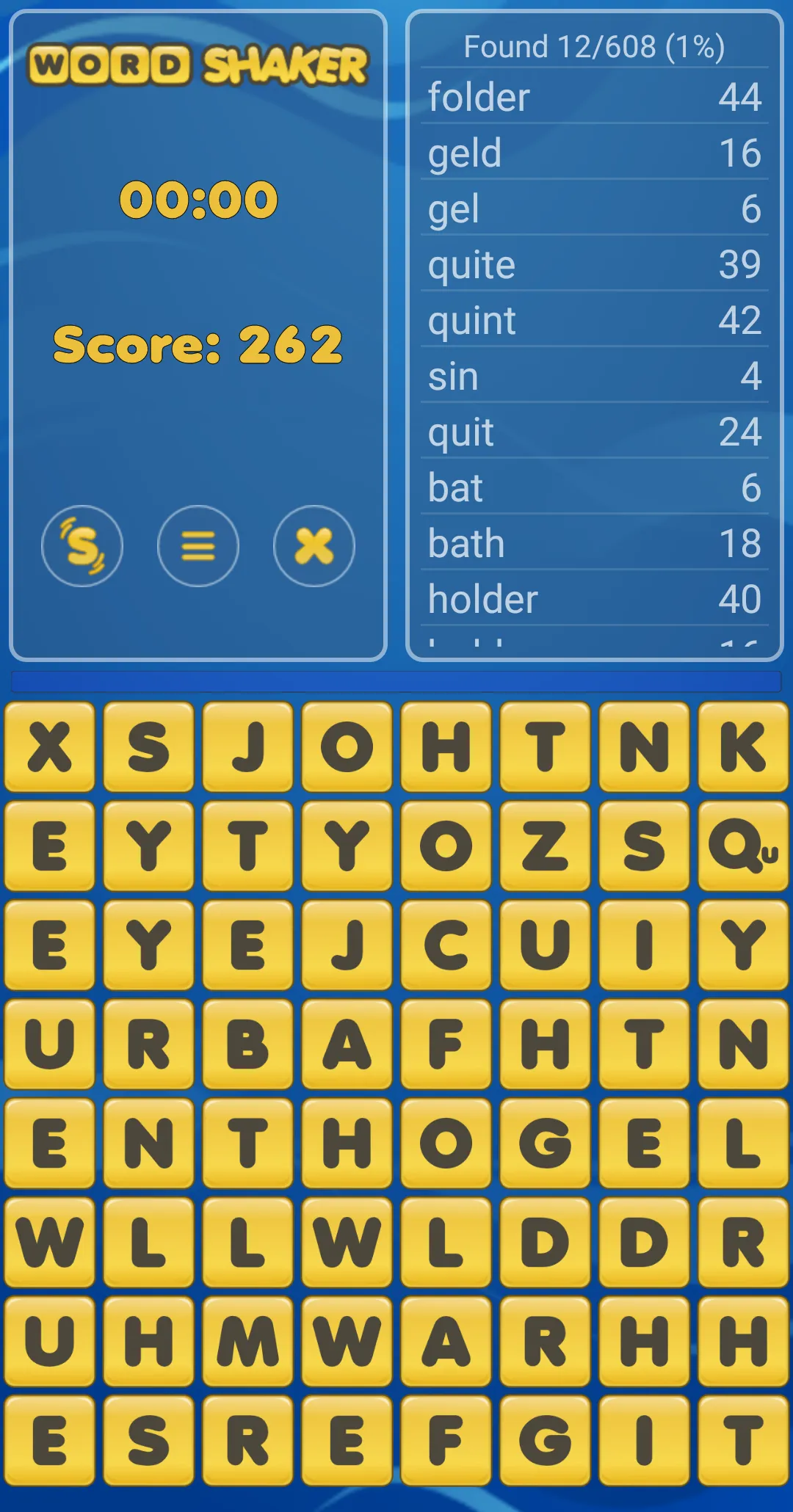 Word Shaker | Indus Appstore | Screenshot