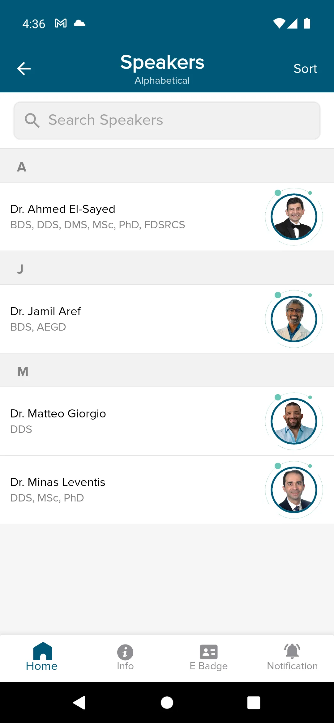 Saudi Int Dental Conference | Indus Appstore | Screenshot