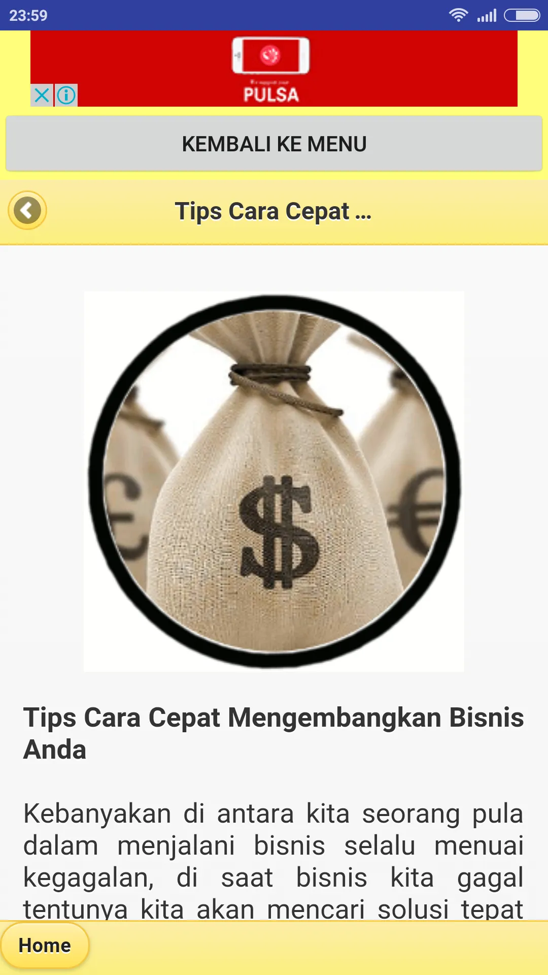 Kiat Sukses Dalam Berbisnis | Indus Appstore | Screenshot