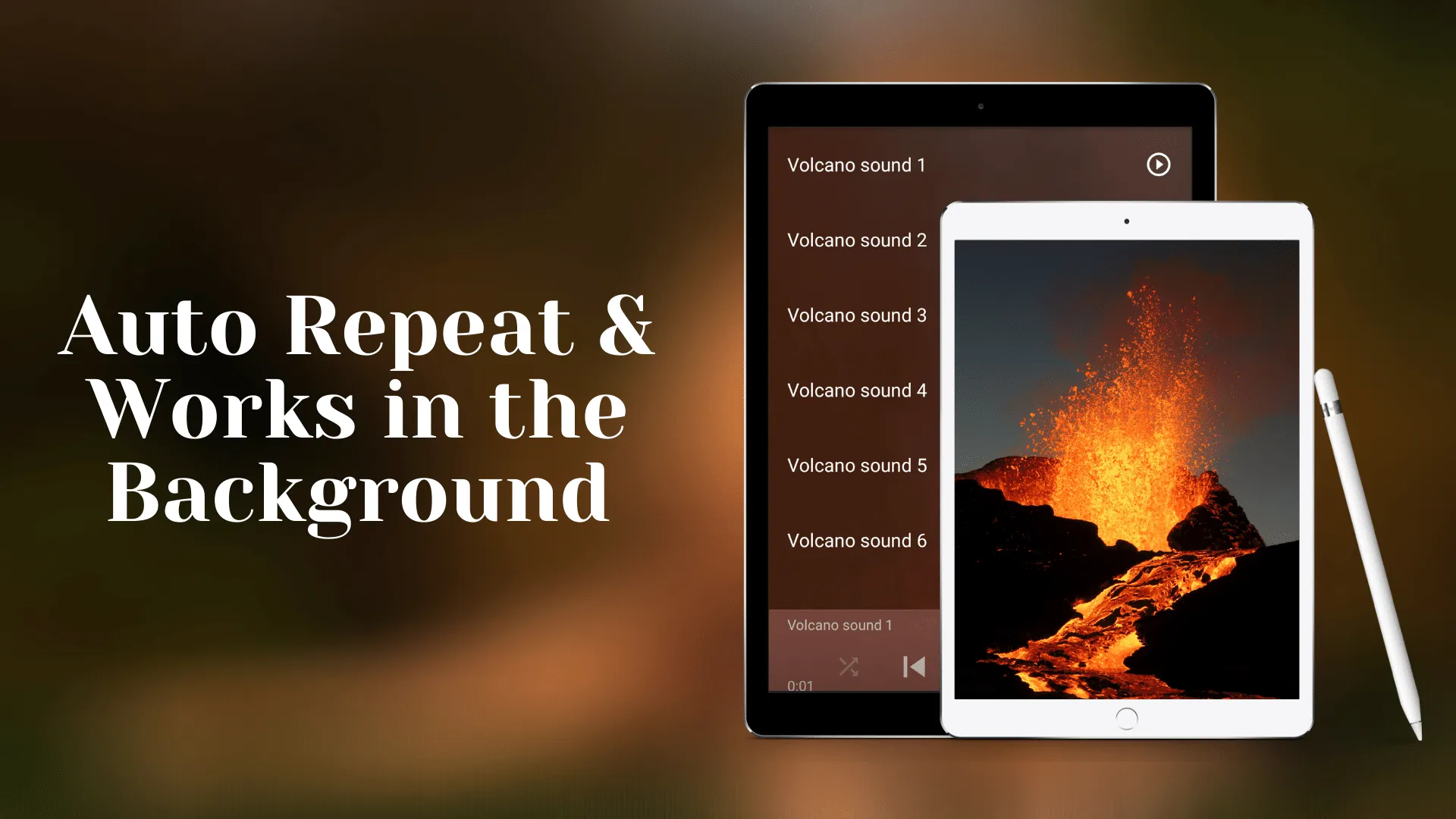 Volcano and Lava sounds | Indus Appstore | Screenshot