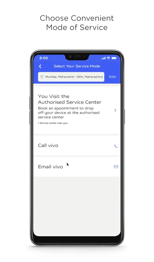 vivo Service Claims | Indus Appstore | Screenshot