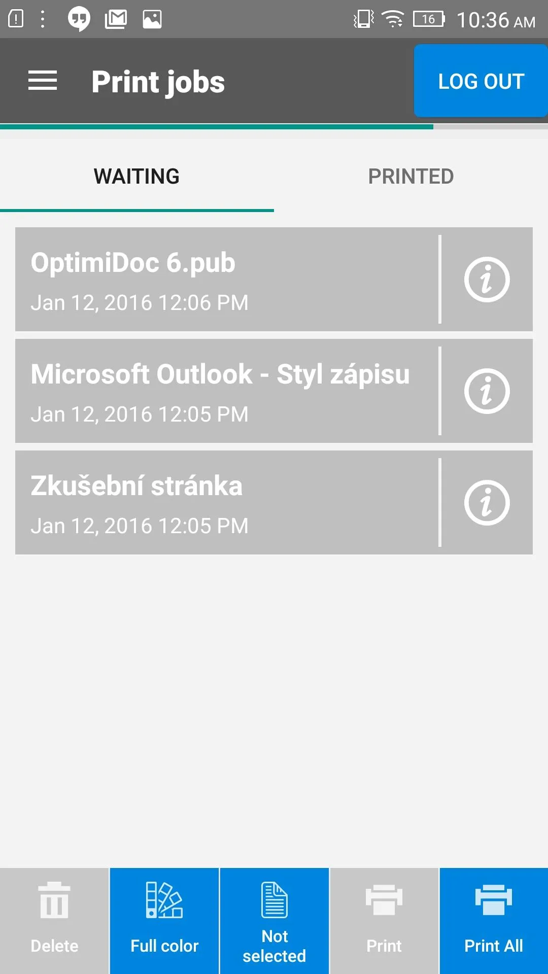 OptimiDoc Mobile | Indus Appstore | Screenshot