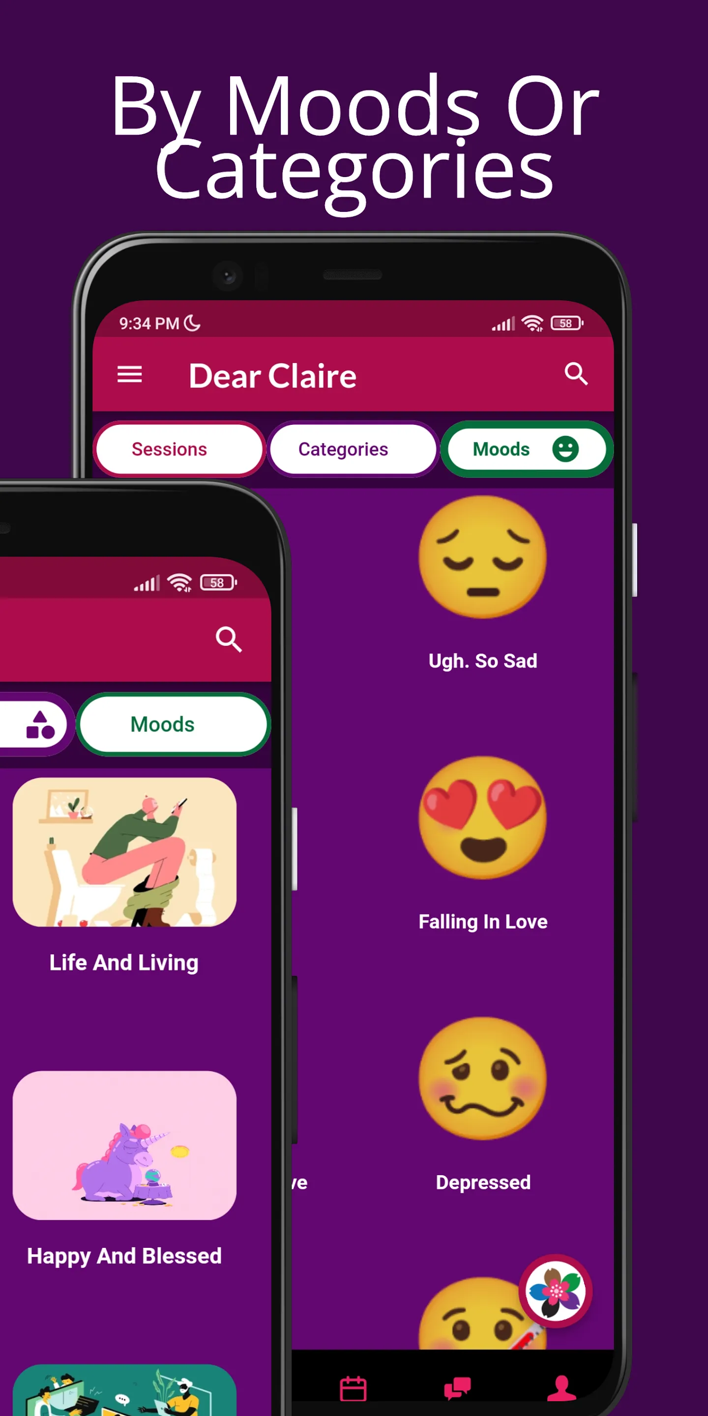 Dear Claire -Secret Diary Chat | Indus Appstore | Screenshot