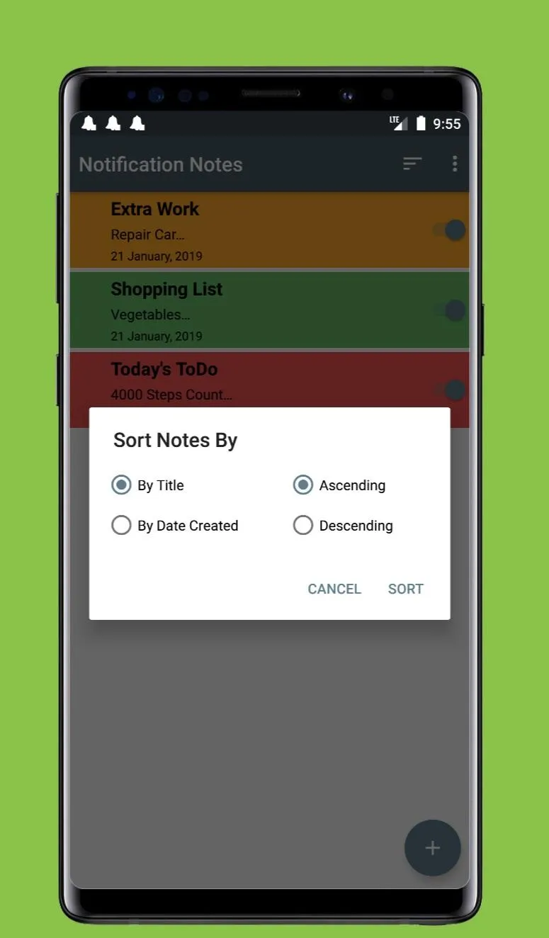 Notification Notes | Indus Appstore | Screenshot