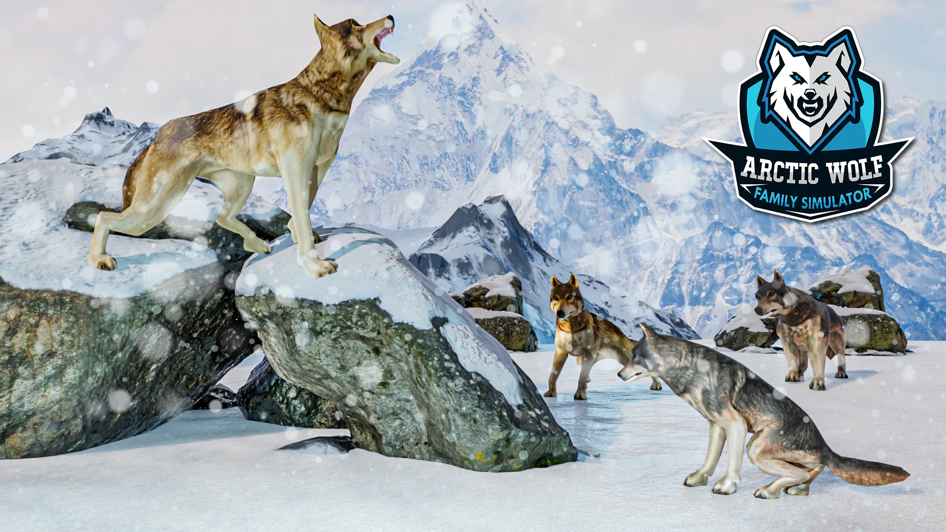 Arctic Wolf Family Simulator | Indus Appstore | Screenshot