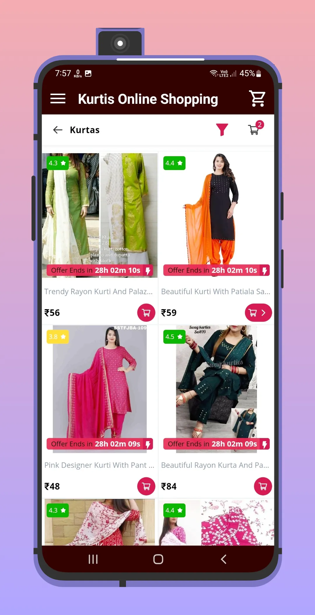 Kurtis Online Shopping App | Indus Appstore | Screenshot