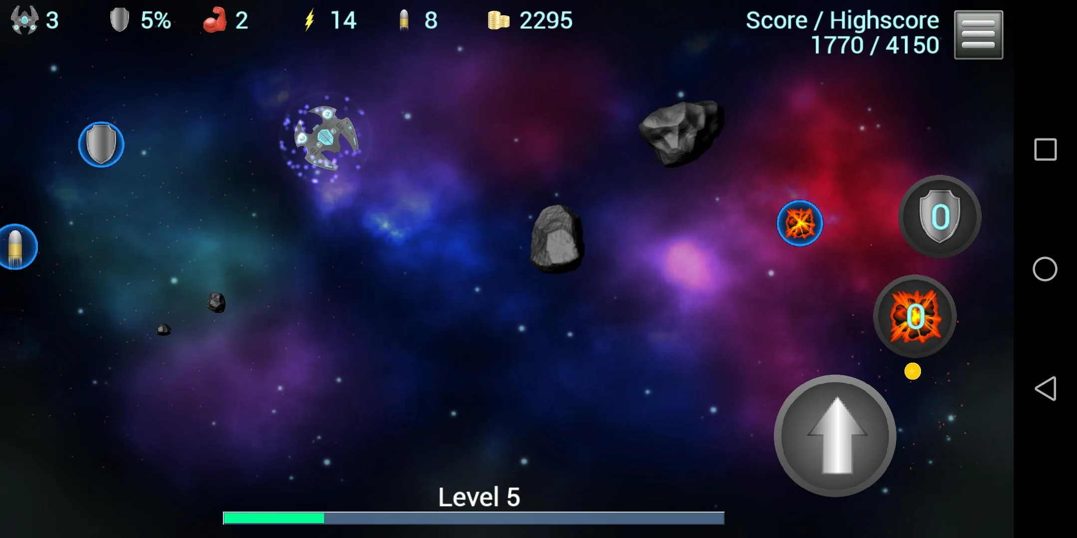 Asteroid Shooter | Indus Appstore | Screenshot