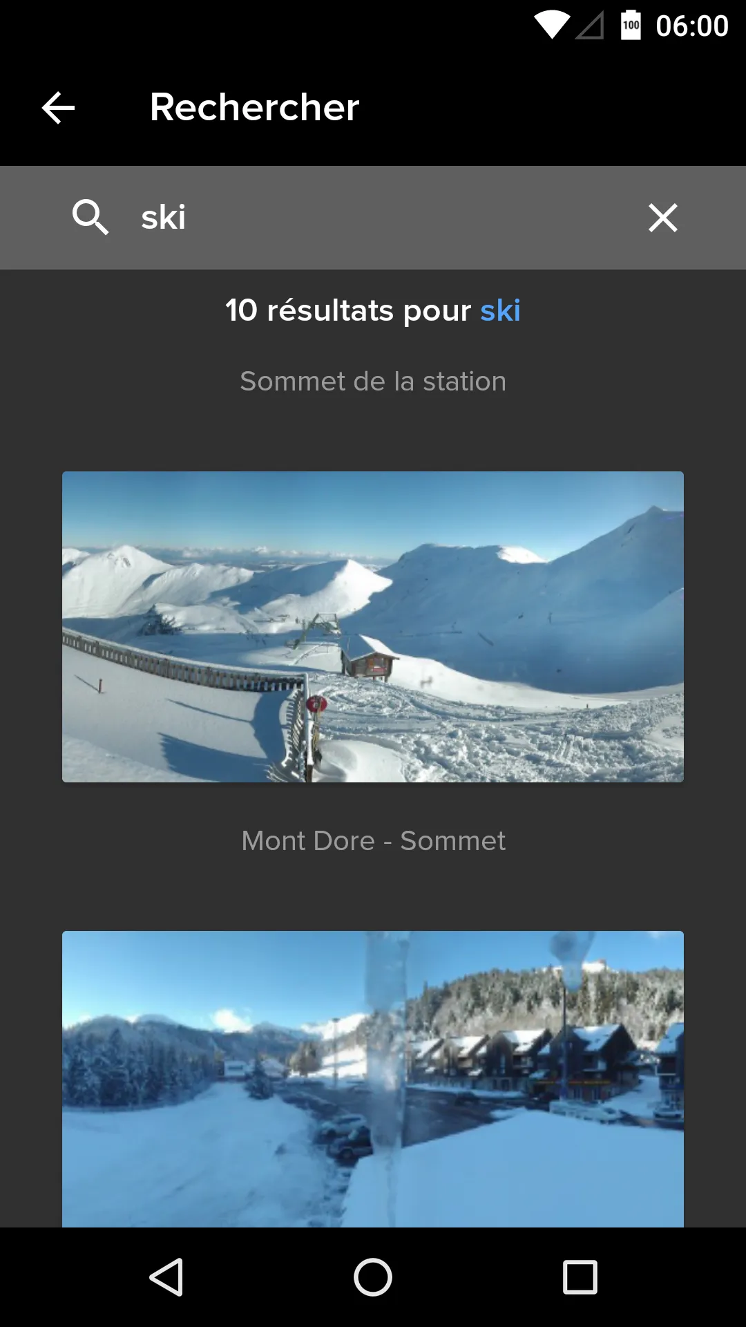 Auvergne Webcams | Indus Appstore | Screenshot