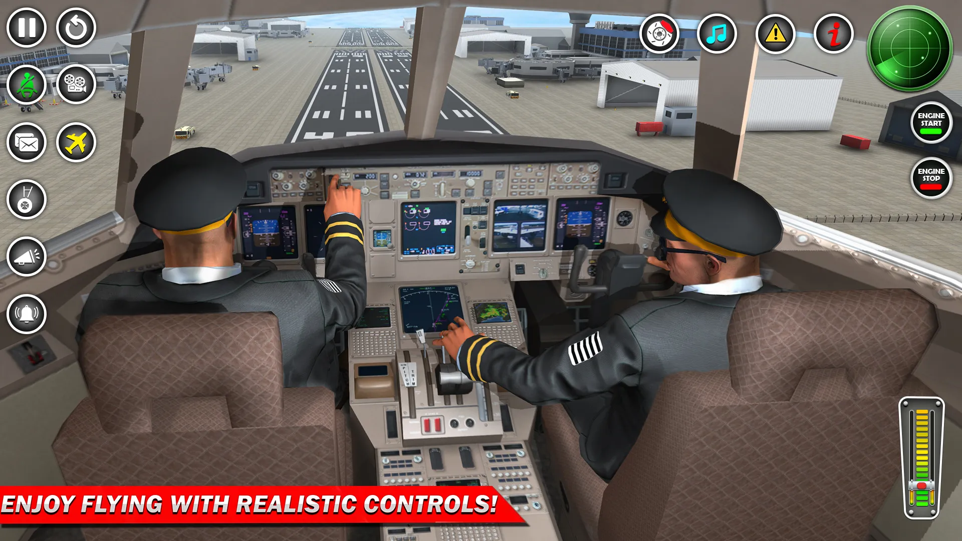 Airplane Games: Flight Sim 3D | Indus Appstore | Screenshot