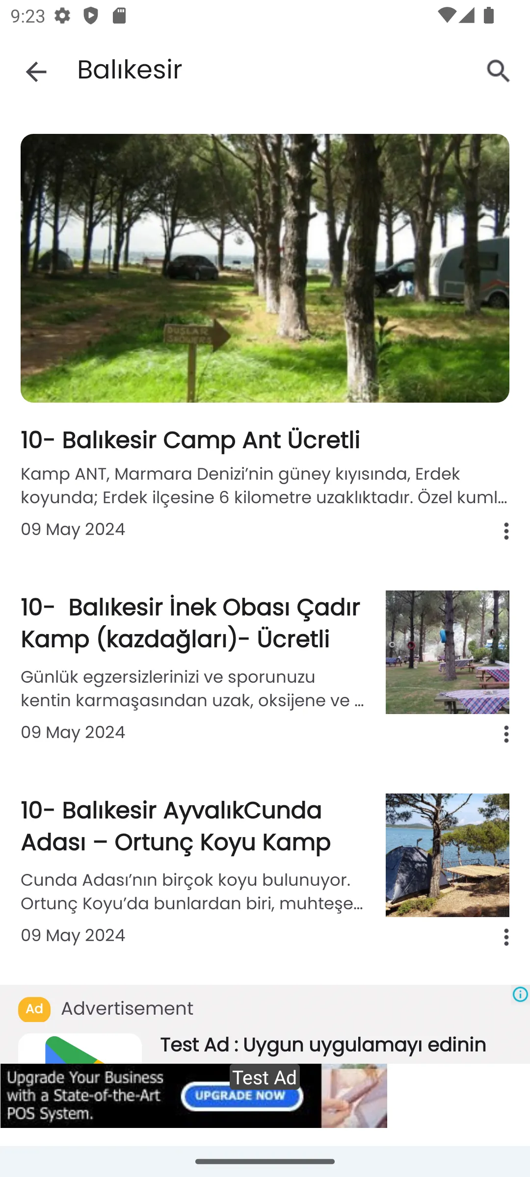 Kamp ve Karavan Dünyası | Indus Appstore | Screenshot