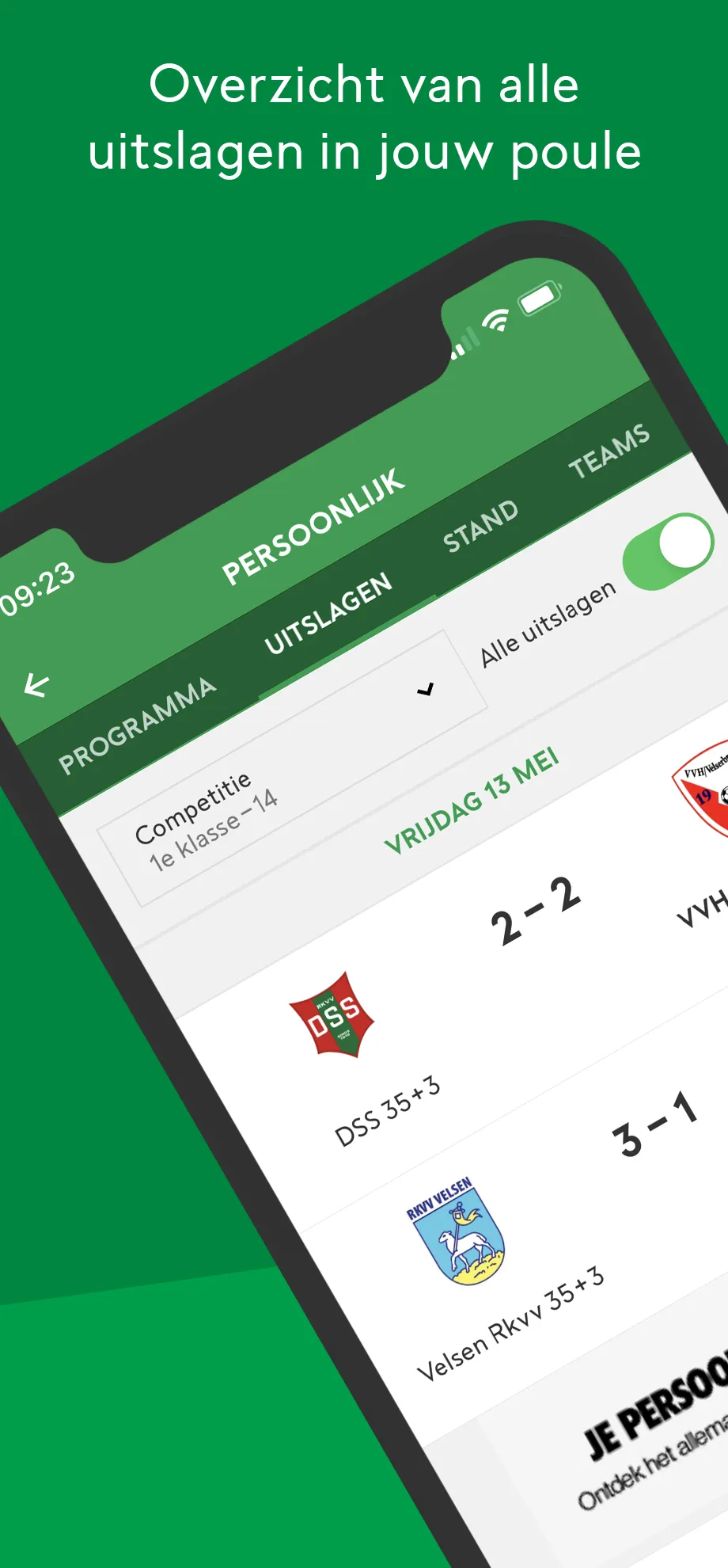 Voetbal.nl | Indus Appstore | Screenshot