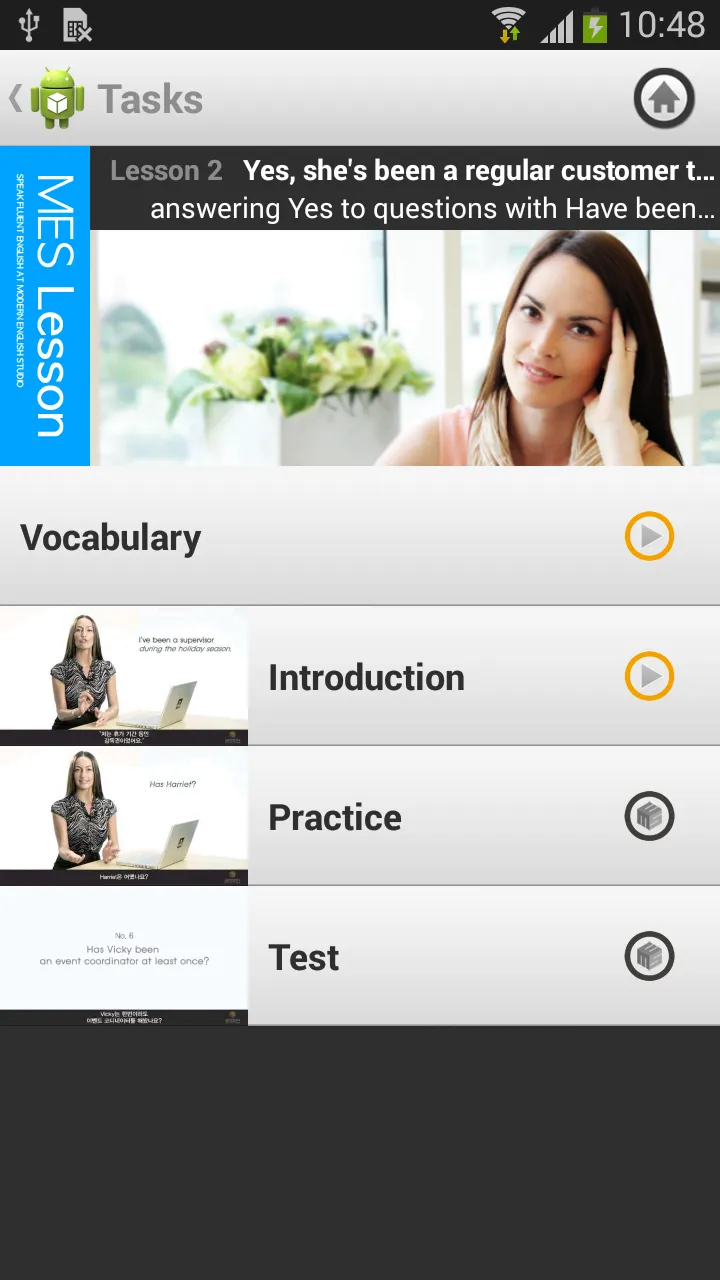 Real English Video Lessons | Indus Appstore | Screenshot