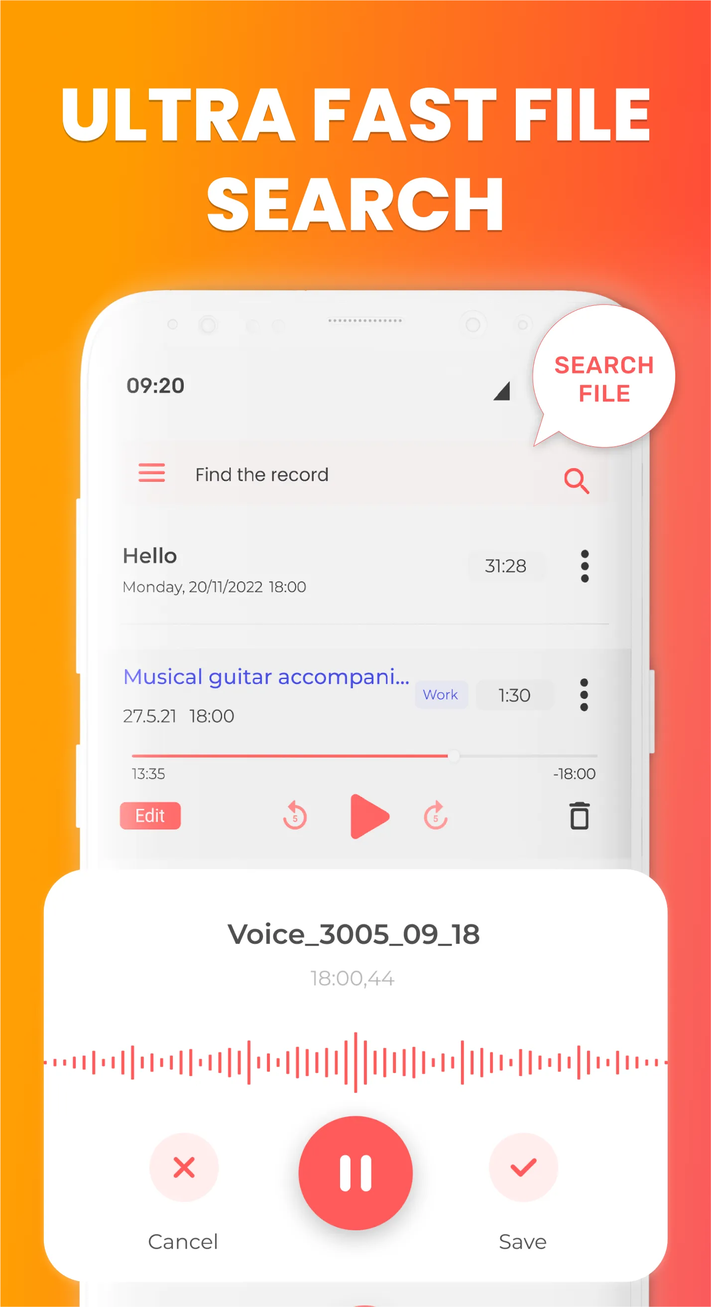 Voice Recorder - Voice memos | Indus Appstore | Screenshot