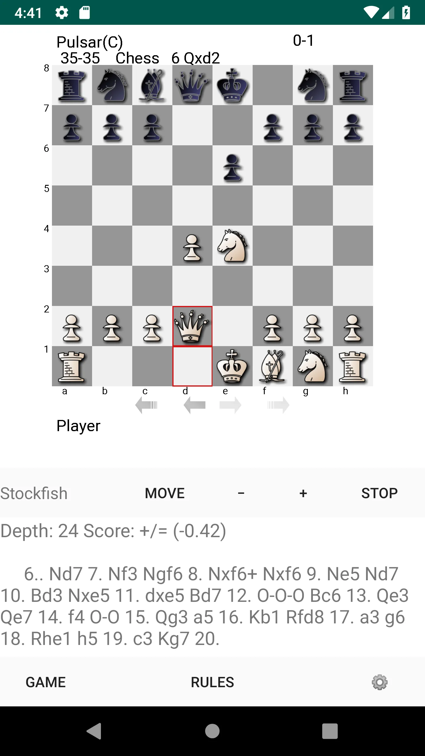 Pulsar Chess Engine | Indus Appstore | Screenshot