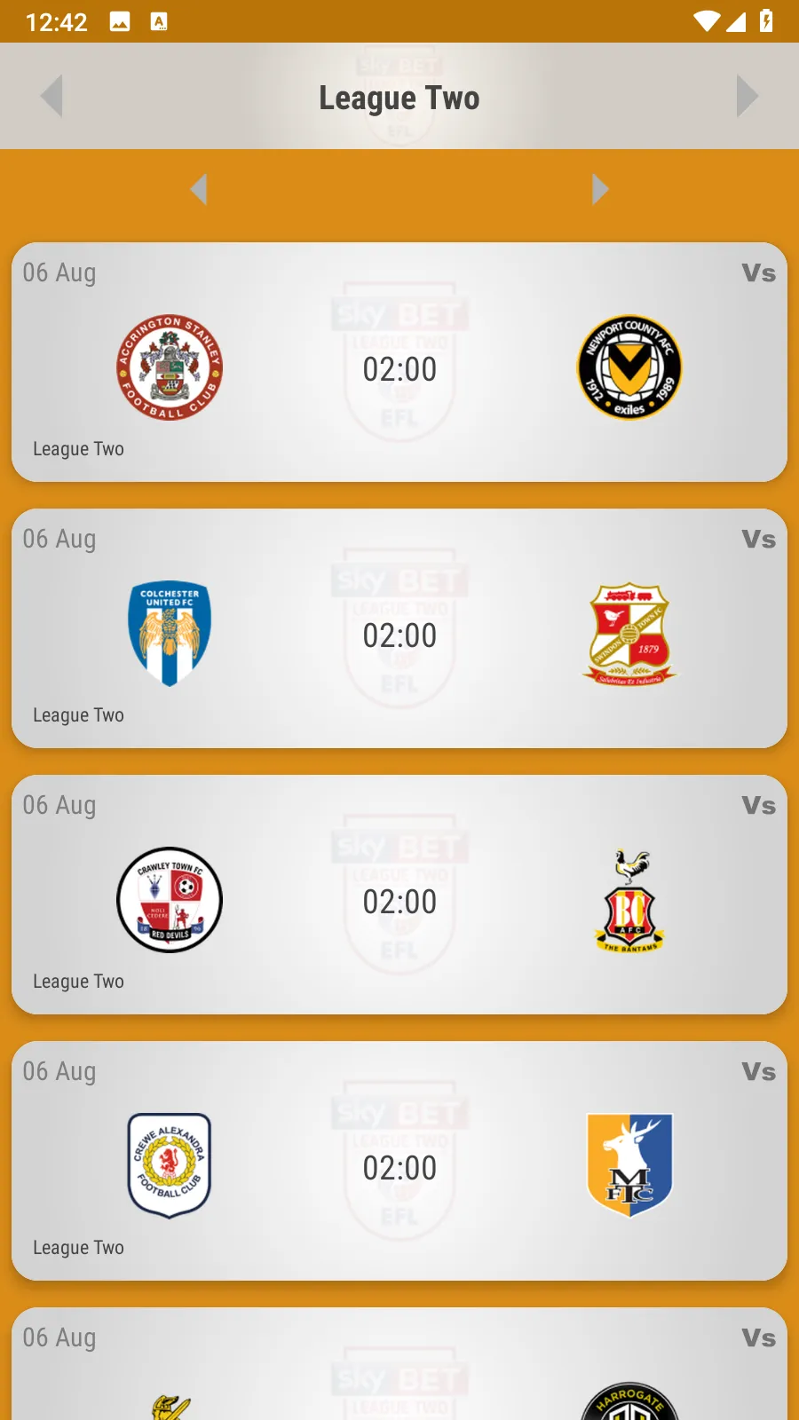 Mansfield Town Fan App | Indus Appstore | Screenshot