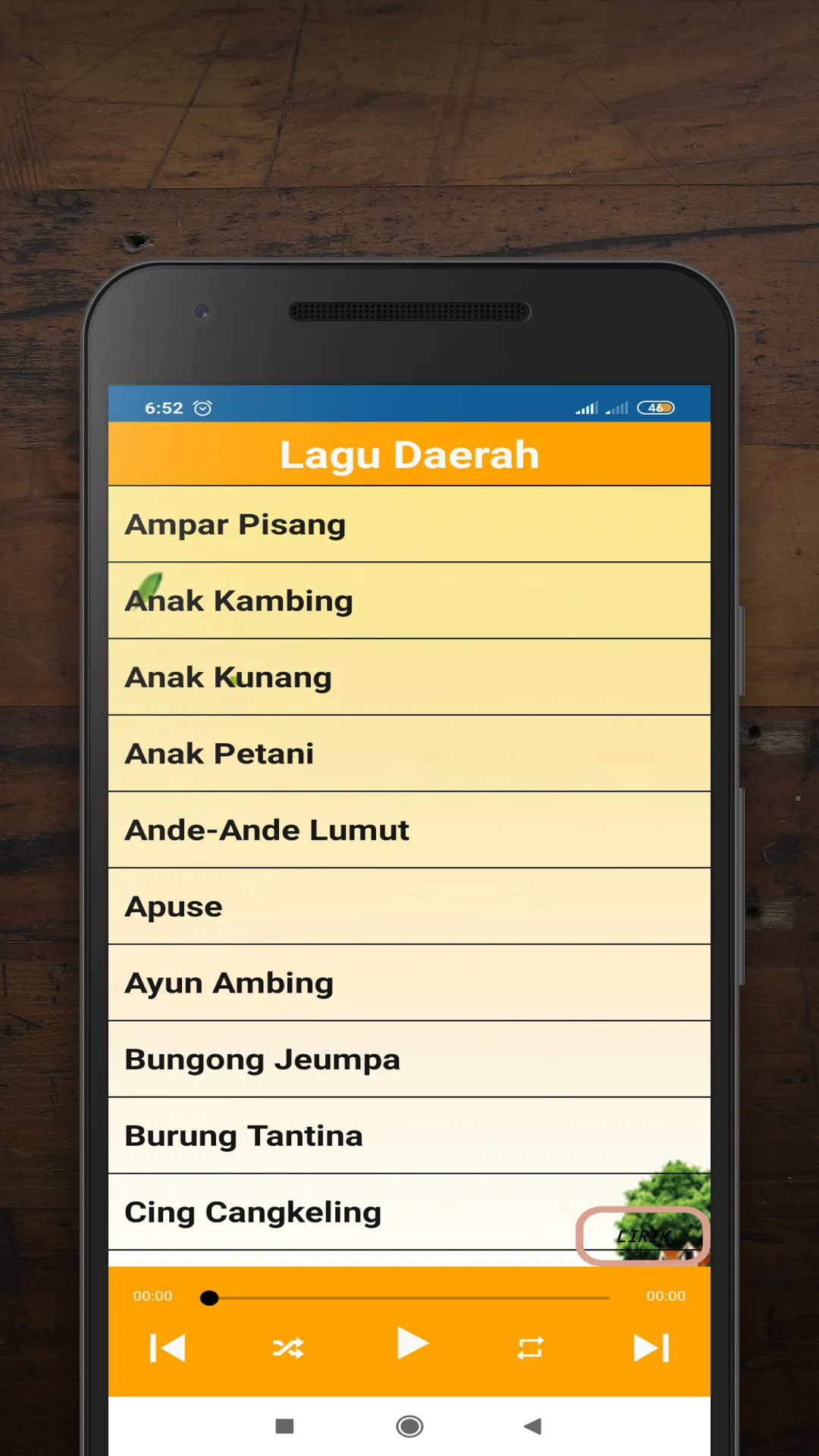 Lagu Daerah Anak Indonesia | Indus Appstore | Screenshot