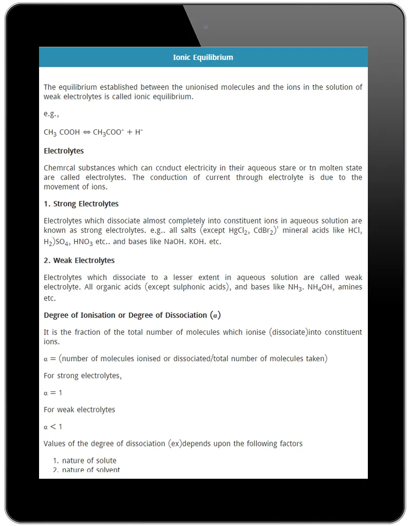 Chemistry Notes | Indus Appstore | Screenshot