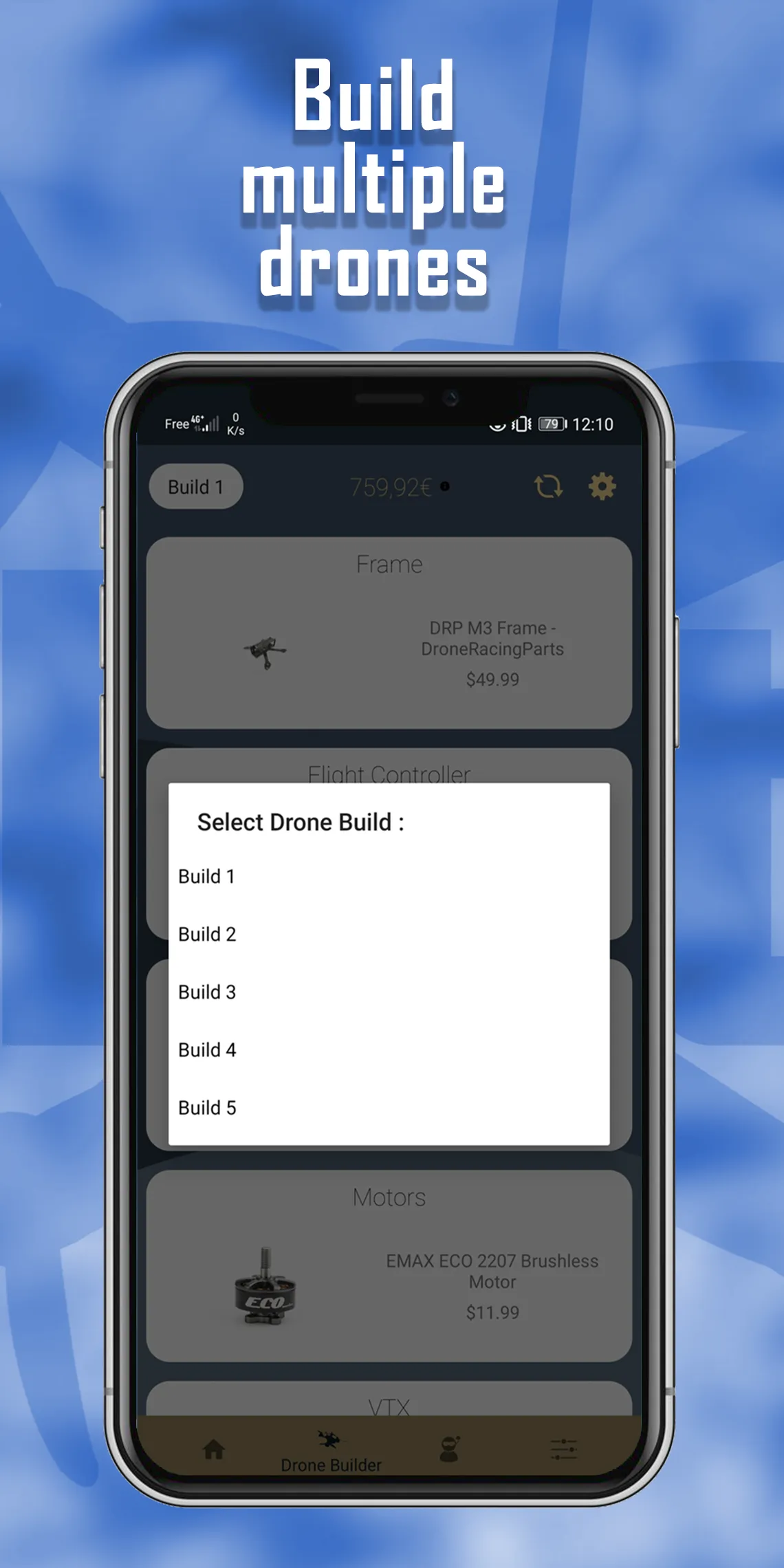 Drone Builder - Organize your  | Indus Appstore | Screenshot