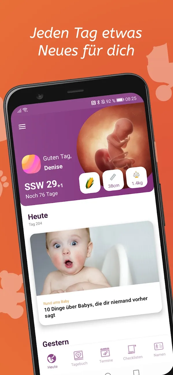 Babelli Schwangerschafts App | Indus Appstore | Screenshot